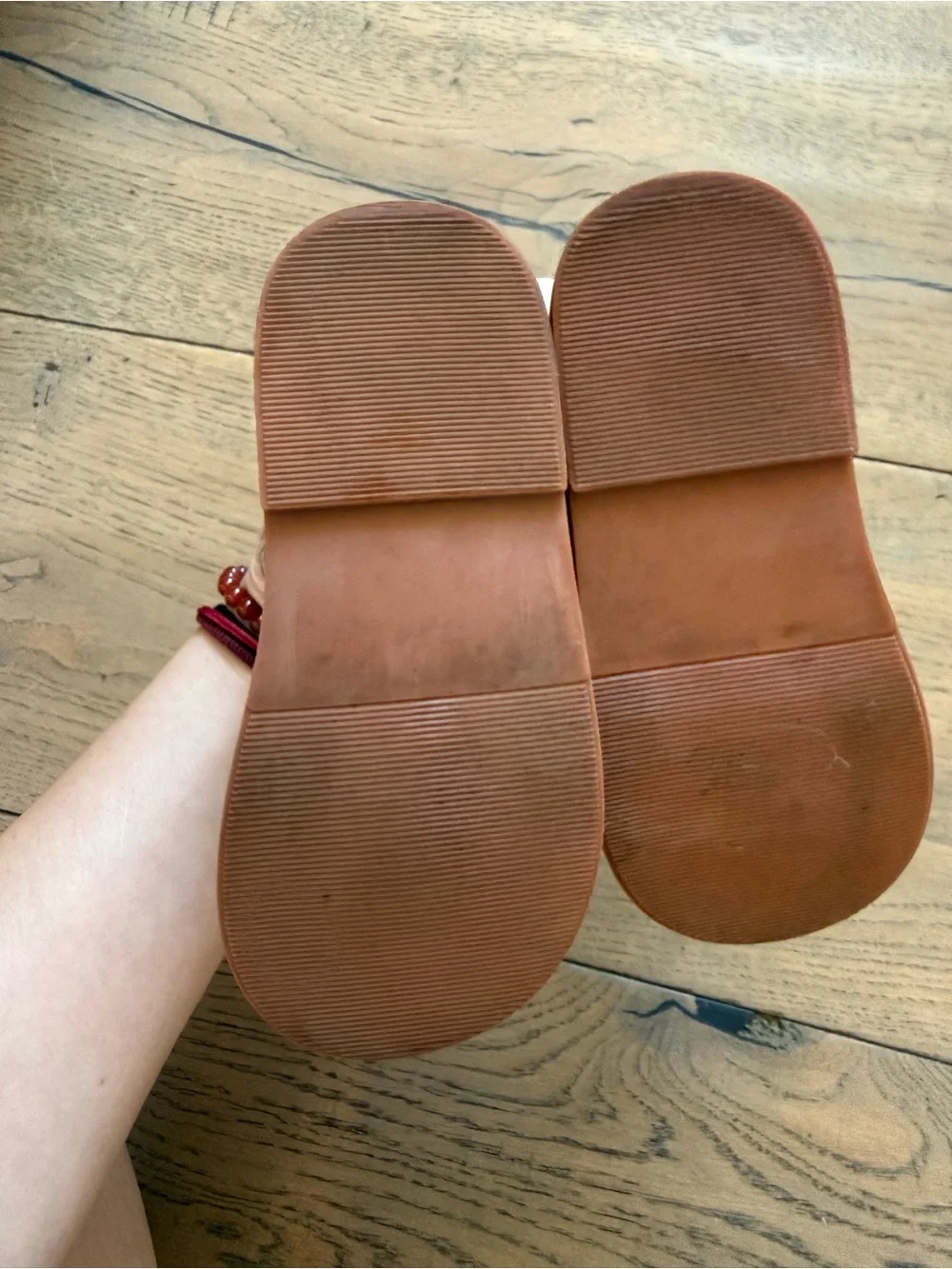 Felix & Flora Gold Mary Jane Shoes Toddler Size 7